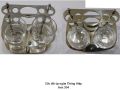 Kệ cốc đánh răng treo tường Thanh Long, kệ đựng cốc, kem đánh răng, bàn chải inox 304. 