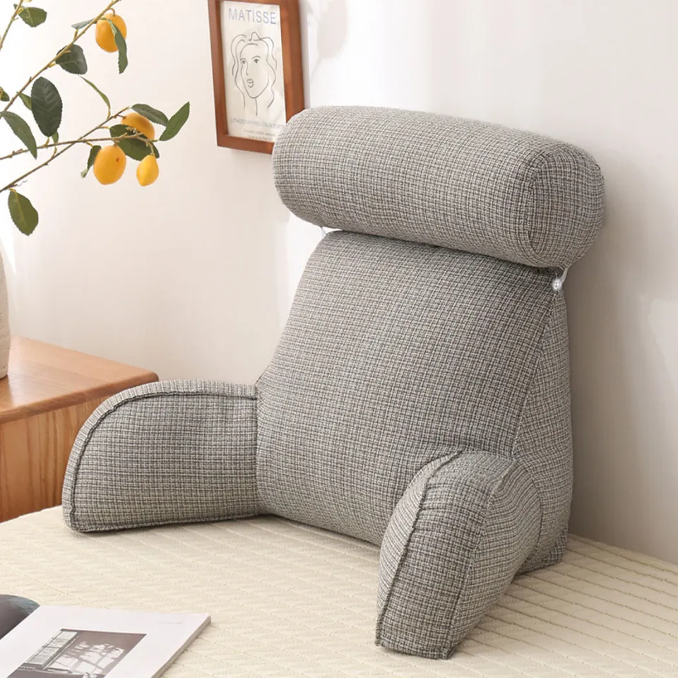 Large Reading Bed Pillow Reading Pillow Reading Cushion w