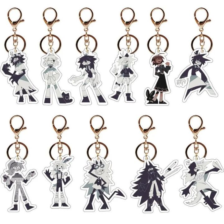 Fpe Keychains Game Fundamental Paper Education Cosplay Key Chain Accessories Pendant ...