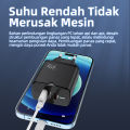 KIVEE Kepala Charger Quick Charger QC3.0 Type-C+USB 40W PD Fast Charge Charger Travel Fast Charging Untuk MFi iPhone14 13 pro Max 13/12/11/XS/XS Max/XR/X/8 /8 plus/7 plus. 