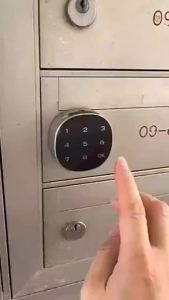 Letter  Mail digital lock desk drawer file cabinet without key Safe and convenient 4007