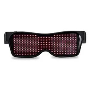 ใหม่ Party แว่นตา LED ดิสโก้บาร์ไวน์บาร์กระพริบแบบไดนามิกแว่นตา LEDraves บลูทูธ APP ปรับแต่ง Light Up USB ชาร์จ