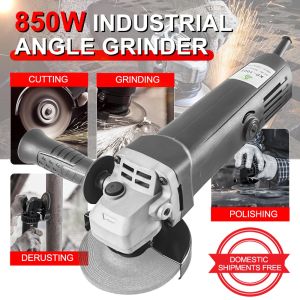 220V Multi-Function Angle Grinder | Industrial Grinding Cutting & Polishing Tool | Professional Grade