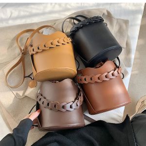 Tas Selempang Serut GD35253 Drawstring Sling Bag Cewek Tabung Modis Import