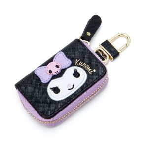ULEEK  Sanrio Hello Kitty Car Key Case Cover Kuromi Key Organizer Melody Keychain Pouch Cinnamoroll Keychain Wallet Coin Girl Purse