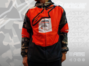 JAKET TRAIL ASTAR PARASUT PRIA WANITA HOODIE SUPERMOTO CROSS WATERPROOF