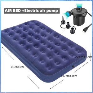 Bestway Double Airbed Inflatable Bed 191*137*22cm #67002+PUMP