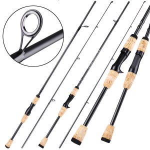เมตรด้ามไม้ 6 ฟุตคันเบ็ดกีฬากลางแจ้งสำหรับคันเบ็ดตกปลาเบส - Sougayilang หล่อ/ปั่นคันเบ็ด 1.8m