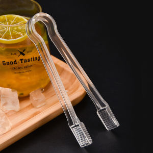 GG 1PC พลาสติกห้องครัว ICE tongs อาหารเสิร์ฟ Tong Cube Sugar CLIP Grabber