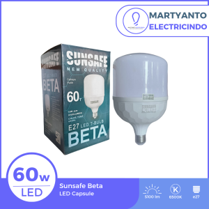 Lampu LED Capsule Sunsafe Beta 60 Watt Warna Putih