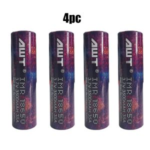 AWT 18650 3500mAh 35A Rainbow Lithium Battery Rechargeable Battery Applicable to walkie-talkies amplifiers and other equipment