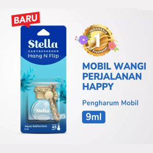 STELLA Hang N Flip Car Freshener 9ml Pengharum Mobil