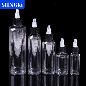 [COD] 🔥🔥🔥SHNGki 30ml-250ml nhựa PET lỏng Công suất dropper chai sắc tố mực container