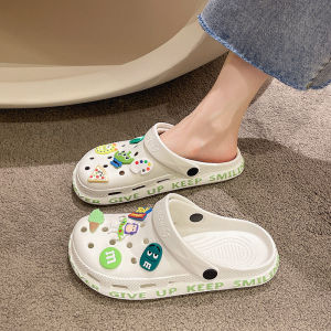 [Free Shipping] WomenS Soft-Soled Clogs Non-Slip Beach Cartoon Summer Closed-Toe Slippers Cute Summer Style Ins Flat Sandals