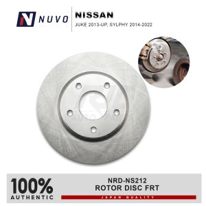 NUVO ROTOR DISC FRT NISSAN JUKE 2013-UP SYLPHY 2014-2022 NRD-NS212 40206-1KA1A ( 1 PC )