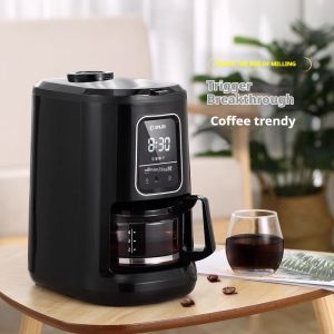 Coffee Machine Automatic Coffee Maker Coffee Bean Coffee Machine Home Portable American Drip Coffee Machine Commercial Office Household Coffee Machine With Grinder 咖啡机