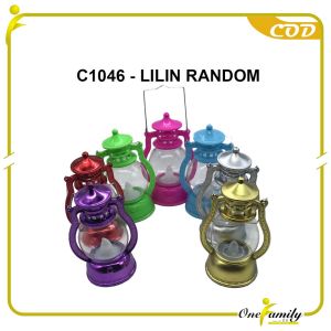 ONE-C1046 Lampu Lentera Ramadhan Dekorasi Minimalis Lampu LED / Lampu Tidur Lentera Lilin Natal