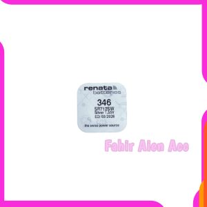 Renata 346 Baterai jam tangan Renata SR712SW 1.55V Original