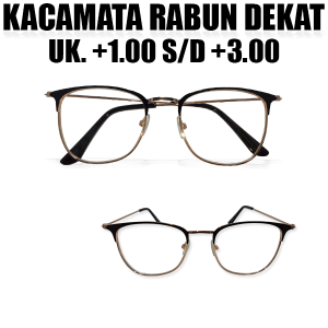 TERBARU!! KACAMATA BACA FULL PLUS (+) Bentuk Frame Oval Bisa Untuk Pria dan Wanita - Tersedia Ukuran +1.00 sampai +3.00 Kacamata Plus Bisa COD