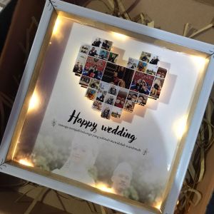 KADO FOTO 3D LED | KADO ULANG TAHUN | KADO ANIVERSARY | KADO PERNIKAHAN