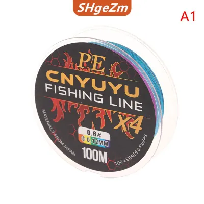 [COD] SHgeZm Dây câu cá bện 0.6-6.0 #100M 4 dây PE dây bện cho câu cá Thả Diều dây câu cá nước mặn dệt dây câu