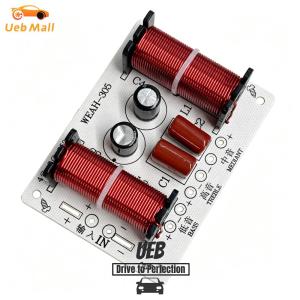 Speaker Frequency Divider Circuit 3 Way Treble Midrange Bass for Audio Enhancement