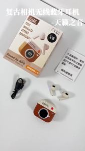 100% TWS Wireless Earphones Game Bluetooth Headphones with Microphone Noise Reduction High Fidelity Bass Earphones for Headset