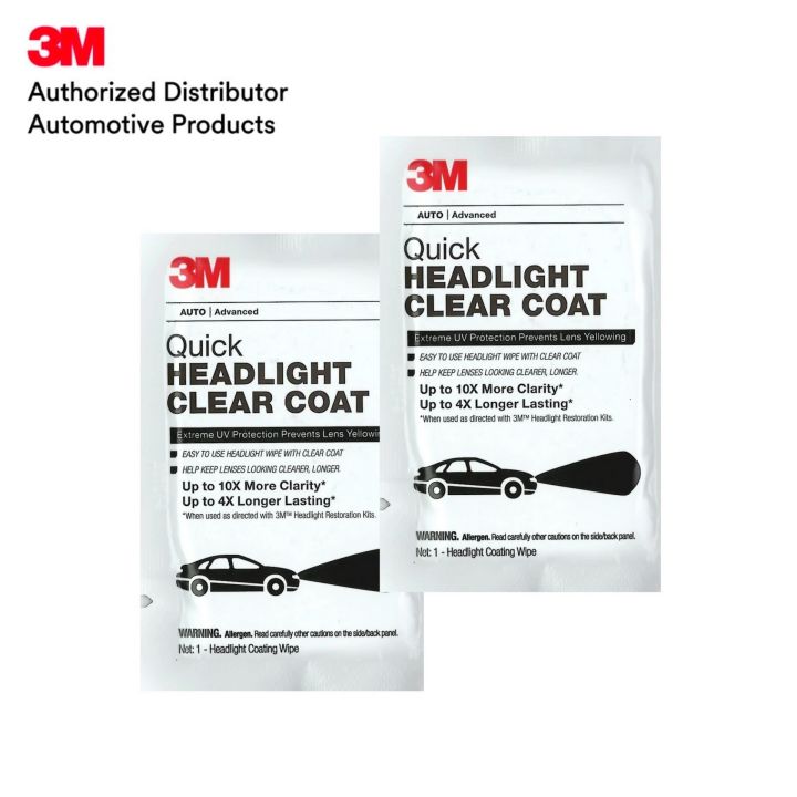 3M™ Quick Headlight Clear Coat Wipes, 32516, 40 Wipes Per Case - Foto 10