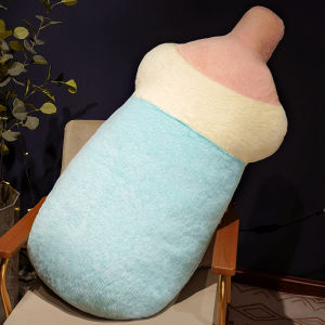 JOJO CASTLE Lovely Baby Bottle Pillow Back Cushion Could Rainbow Heart Bedside Pillow Living Room Sofa Back Bed Big Size Sleeping Pillow
