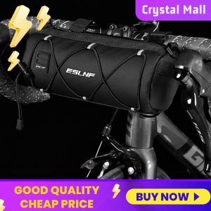 COD [Free Shipping] Bike Accessories Cycling Bag with Reflective Straps Multi-pocket Mesh Design for MTB