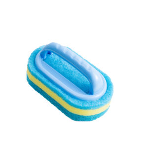 Strongwell Sikat Pembersih Kamar Mandi WC Dapur Sponge Brush Sikat Lantai Keramik Spons Sikat Porselen Kamar Mandi Sikar WC Brush Pembersih Kamar Mandi Sikat Bak & Dinding Kamar Mandi