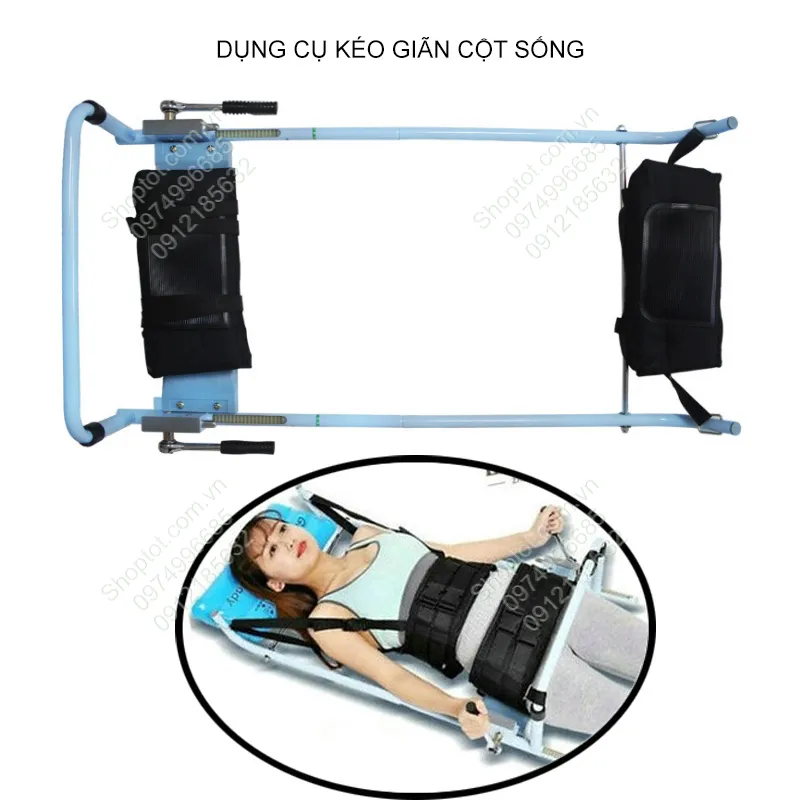 Cách sử dụng dụng cụ kéo giãn cột sống đúng cách