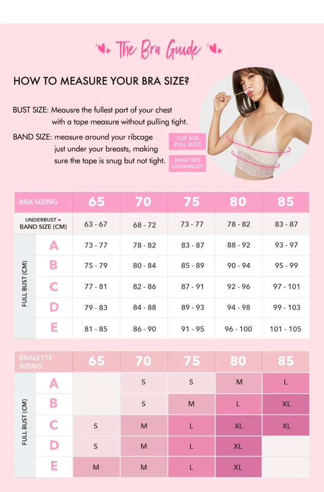 6IXTY8IGHT SALIE, All-over lace Wireless French Triangle Bralette Lightly  Padded Bra Women Girl Lingerie BR12454