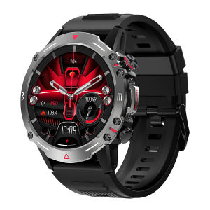 HK87 Smart Watch 1.43 AMOLED Smart Watch Men Bluetooth Call NFC Gesture Control Voice Control Smartwatch Blood Pressure IP68 Waterproof 410mAh Sport Watch for Android IOS 2023