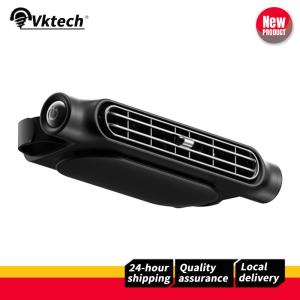 Car Headrest Cooling Air Fan 3 Speeds Adjustable Car Interior Rear Headrest Fan Cooler USB Powered Rear Seat Ventilator