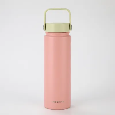 Crossing Urban Ceramic Stainless Steel Vacuum Insulated Bottle 720ml | Keep Hot & Cold 16 Hours | Flat Cap with Handle