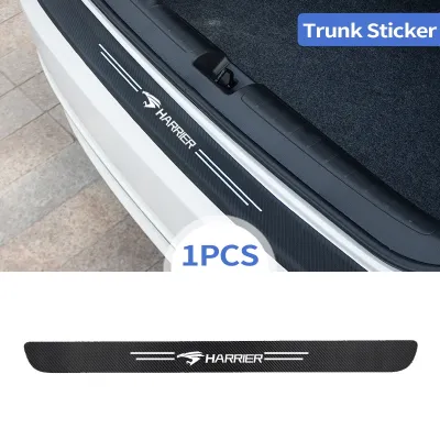 For Toyota Harrier Carbon Fiber Car Door Sticker Protector Auto Threshold Strips Sticker