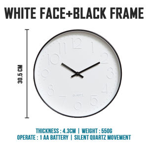 SG DESIGNER SILENT WALL CLOCK DECOR HOME DIGITAL DIY DECORATION WATCH CLOCK WALL Silent Ticking TIMER WOODEN FOR LIVING ROOM BEDROOM DESIGN ACCESSORIES MODERN