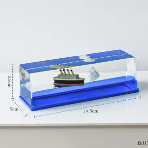 Mô Hình Thuyền Không Bao Giờ Chìm 3D Độc Đáo Trang Trí Decor Chất Liệu Nhựa & Acrylic Quà Tặng Ý Nghĩa Cho Người Thân & Bạn Bè