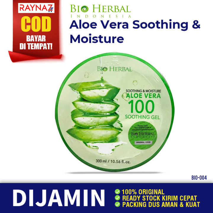 Bio Herbal Aloe Vera Soothing And Moisture Gel Lidah Buaya Lazada