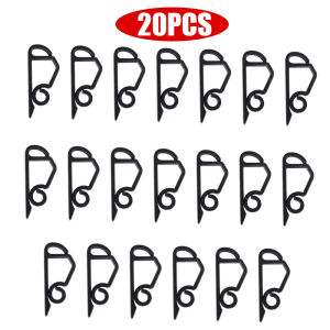 20/40Pcs Christmas String Lights Holder Clips Outdoor Gutters Hook for Hanging String Lights Waterproof Holiday Lighting Mini Holder