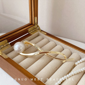 Kẹp Tóc Ngọc Trai Hàn Quốc Kẹp Tóc Kẹp Tóc Cá Tính Phía Sau Đầu Kẹp Khóa Cho Phụ Kiện Tóc Thời Trang Nữ