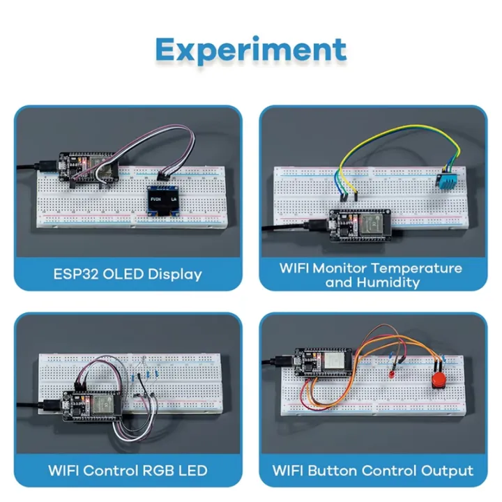 New ESP32 Kit for ESP32 ESP-32S WIFI IOT Development Board DIY Learning ...