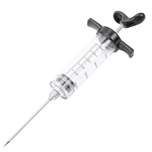 Marinade Syringe Flavor Injector Cooking Syringe Spice Syringe Seasoning injector for BBQ Turkey Chicken Meat Steak 30ml