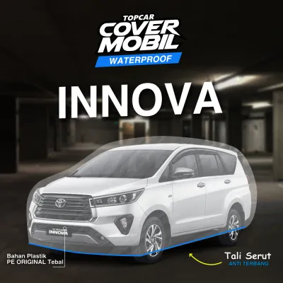 TOPCAR Cover Mobil Transparan Toyota Innova Facelift Barong Reborn Waterproof