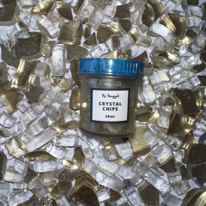 Pecahan Batu Kristal Crystal Chips GOLD Stone Flakes Warna EMAS Elegant Hiasan Resin Gelas Kaca Glass Shards Mica