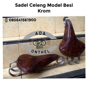 SADEL SEPEDA ONTHEL BROWN JOK SEPEDA ONTHEL SADEL ONTHEL BESI KROM BESAR GAGAH