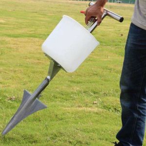 เครื่องฝังปุ๋ยแบบกด ครบชุดพร้อมใช้งาน ที่ฝังปุ๋ย กระเป๋าใส่ปุ๋ย เครื่องหยอดปุ๋ย เครื่องพ่นปุ๋ย หยอดเมล็ด ถังหยอดปุ๋ย จัดส่งจากไทยย