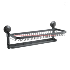 Stora Rust Resistant Towel Rack With Hooks Rak Handuk Gantungan Tahan Karat Stainless Steel Abu