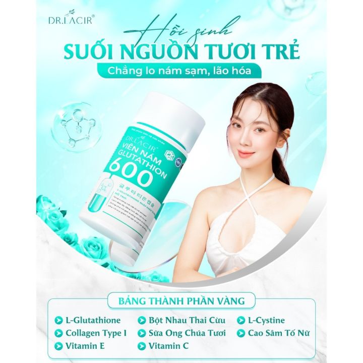 glutathione 600 mu mi vin ung 600mg Vin ung Glutathione 600 Dr